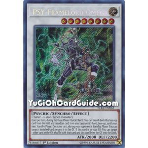 PSY Framelord Omega Secret Rare