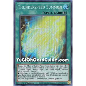 Thunderspeed Fusion (Super Rare)