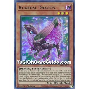 Roxrose Dragon (Super Rare)