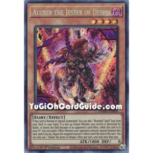 Aluber the Jester of Despia (Secret Rare)