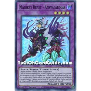 Magikey Beast - Ansyalabolas (Super Rare)