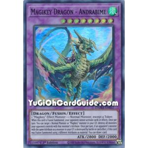 Magikey Dragon - Andrabime (Super Rare)