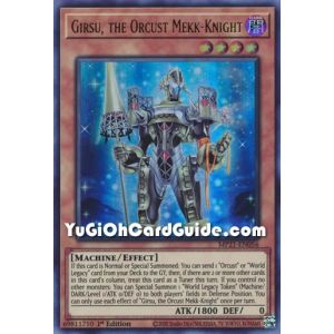 Girsu, the Orcust Mekk-Knight (Ultra Rare)