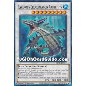 Ravenous Crocodragon Archethys (Common)