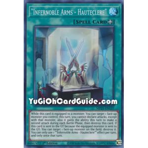 "Infernoble Arms - Hauteclere" (Super Rare)