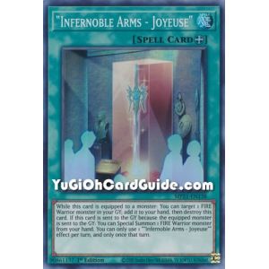 "Infernoble Arms - Joyeuse" (Super Rare)