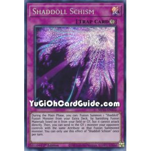 Shaddoll Schism (Prismatic Secret Rare)