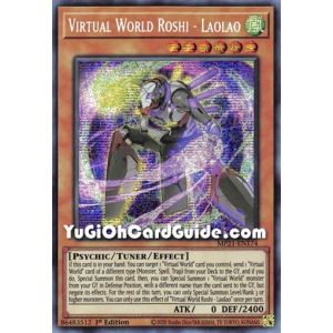 Virtual World Roshi - Laolao (Prismatic Secret Rare)