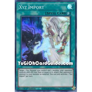 Xyz Import (Super Rare)