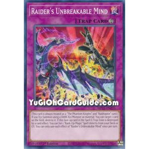 Raider's Unbreakable Mind (Common)