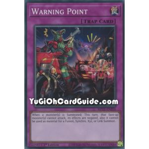 Warning Point (Super Rare)