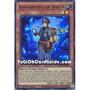 Adamancipator Seeker (Super Rare)