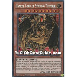 Hamon, Lord of Striking Thunder (Prismatic Secret Rare)