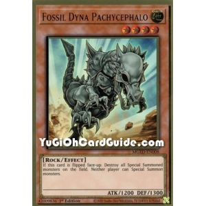 Fossil Dyna Pachycephalo (Premium Gold Rare)