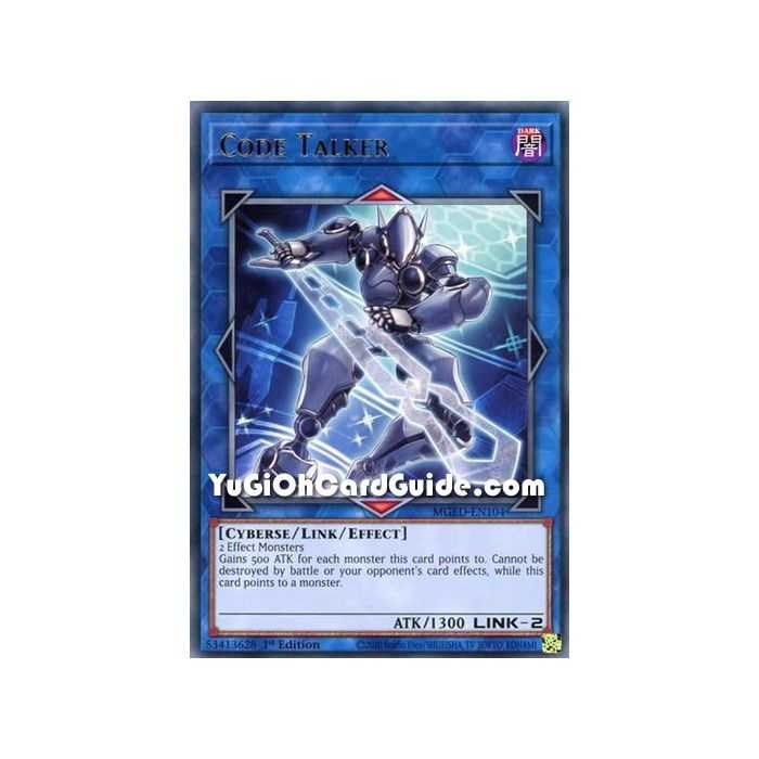 Yu-Gi-Oh! TCG Allied Code Talker @Ignister ALIN-EN051 - Secret Rare 1st Edition - NM
