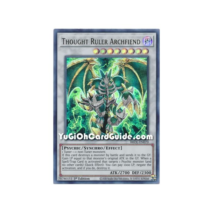 Thought Ruler Archfiend (Ultra Rare)