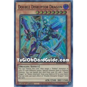 Double Disruptor Dragon (Super Rare)