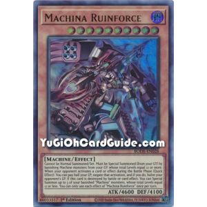 Machina Ruinforce (Ultra Rare)