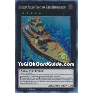 Gunkan Suship Uni - class Super - Dreadnaught (Super Rare)