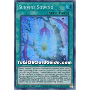 Sunvine Sowing (Super Rare)