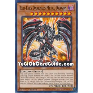 Red-Eyes Darkness Metal Dragon (Common)