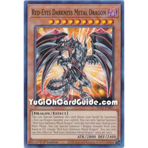 Red-Eyes Darkness Metal Dragon (Common)