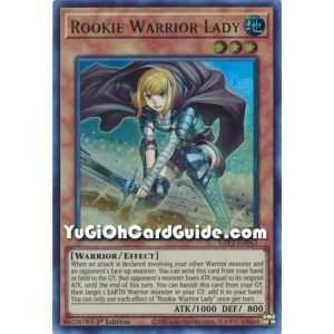 Rookie Warrior Lady (Ultra Rare)