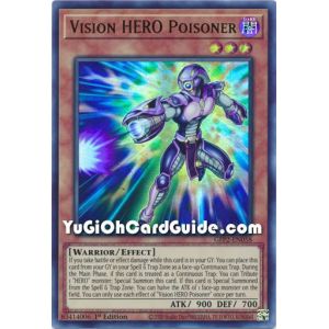 Vision HERO Poisoner  (Ultra Rare)