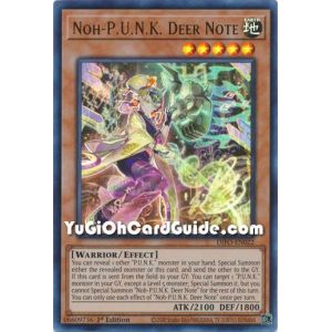 Noh-P.U.N.K. Deer Note (Ultra Rare)