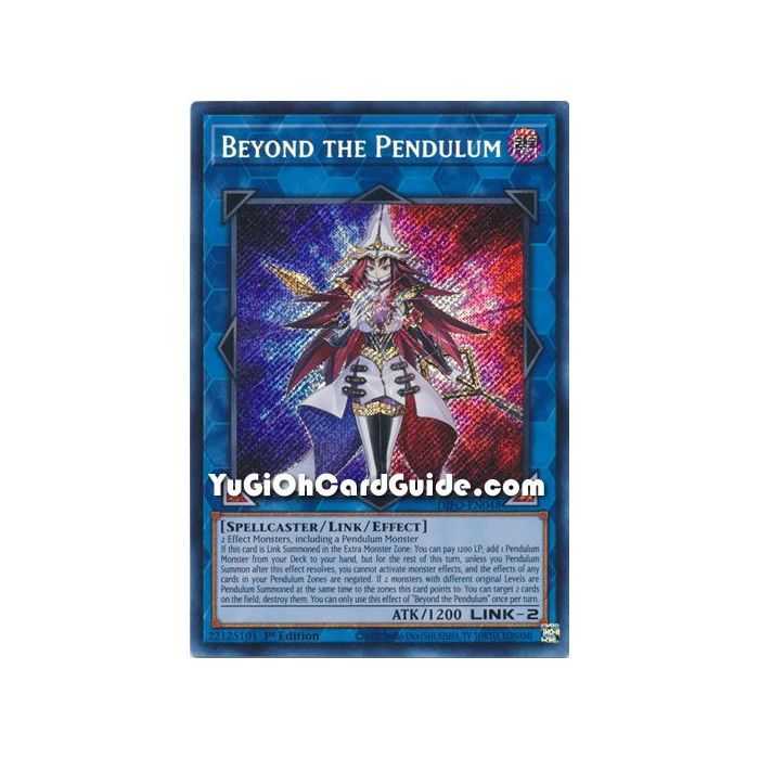 Beyond The Pendulum Secret Rare