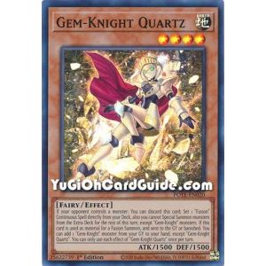 Gem-Knight Quartz (Super Rare)