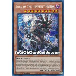 Lord of the Heavenly Prison (Prismatic Secret Rare)