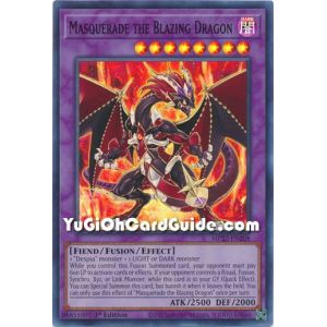 Masquerade the Blazing Dragon (Super Rare)