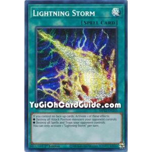 Lightning Storm (Prismatic Secret Rare)