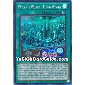 Vaylantz World - Konig Wissen (Super Rare)