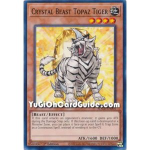 Crystal Beast Topaz Tiger (Common)