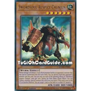 Swordsoul Auspice Chunjun (Ultra Rare)