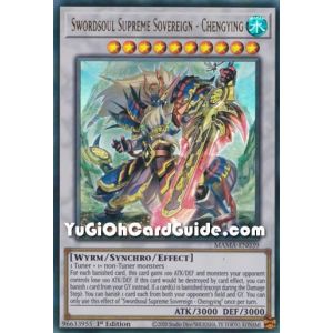 Swordsoul Supreme Sovereign - Chengying (Ultra Rare)