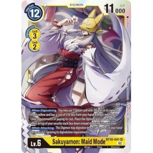 Sakuyamon: Maid Mode (Super Rare)