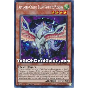 Advanced Crystal Beast Sapphire Pegasus (Secret Rare)