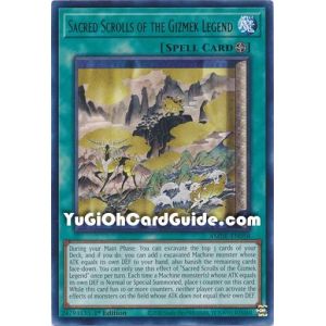 Sacred Scrolls of the Gizmek Legend (Rare)