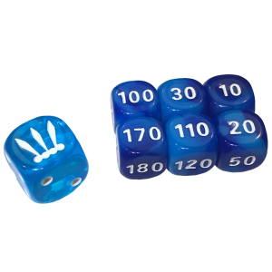 Set de Dados - Battle Style (Azul)