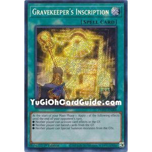 Gravekeeper's Inscription (Secret Rare)