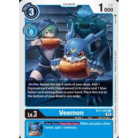 Veemon (Uncommon/Foil)