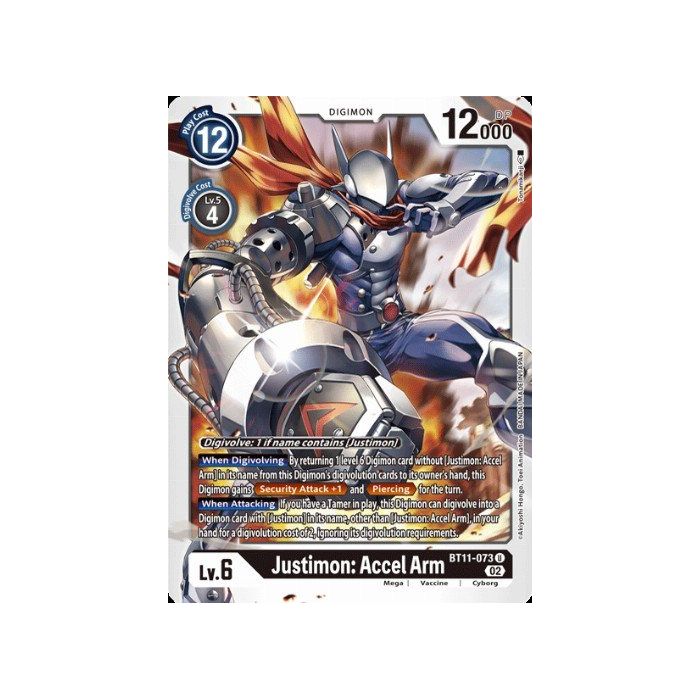 Justimon: Accel Arm (Uncommon)