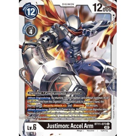 Justimon: Accel Arm (Uncommon)