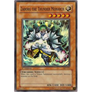 Zaborg the Thunder Monarch (Super Rare)