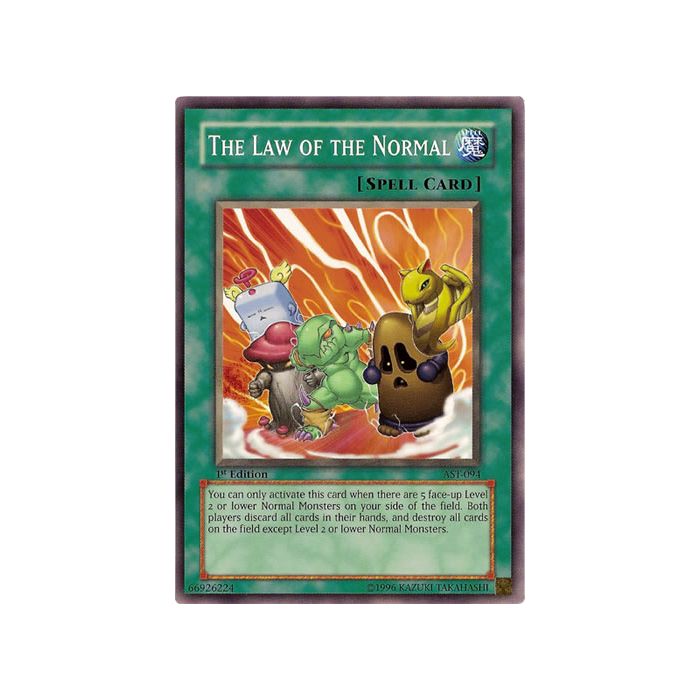 The Law of the Normal (Common)