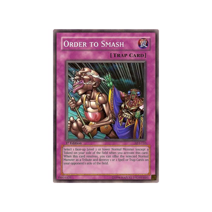 Order to Smash (Common)