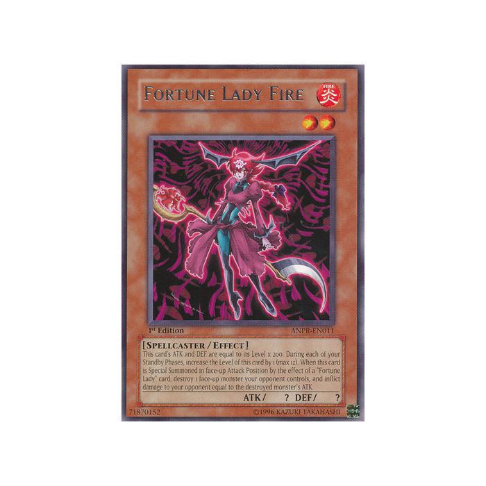 Fortune Lady Fire (Rare)